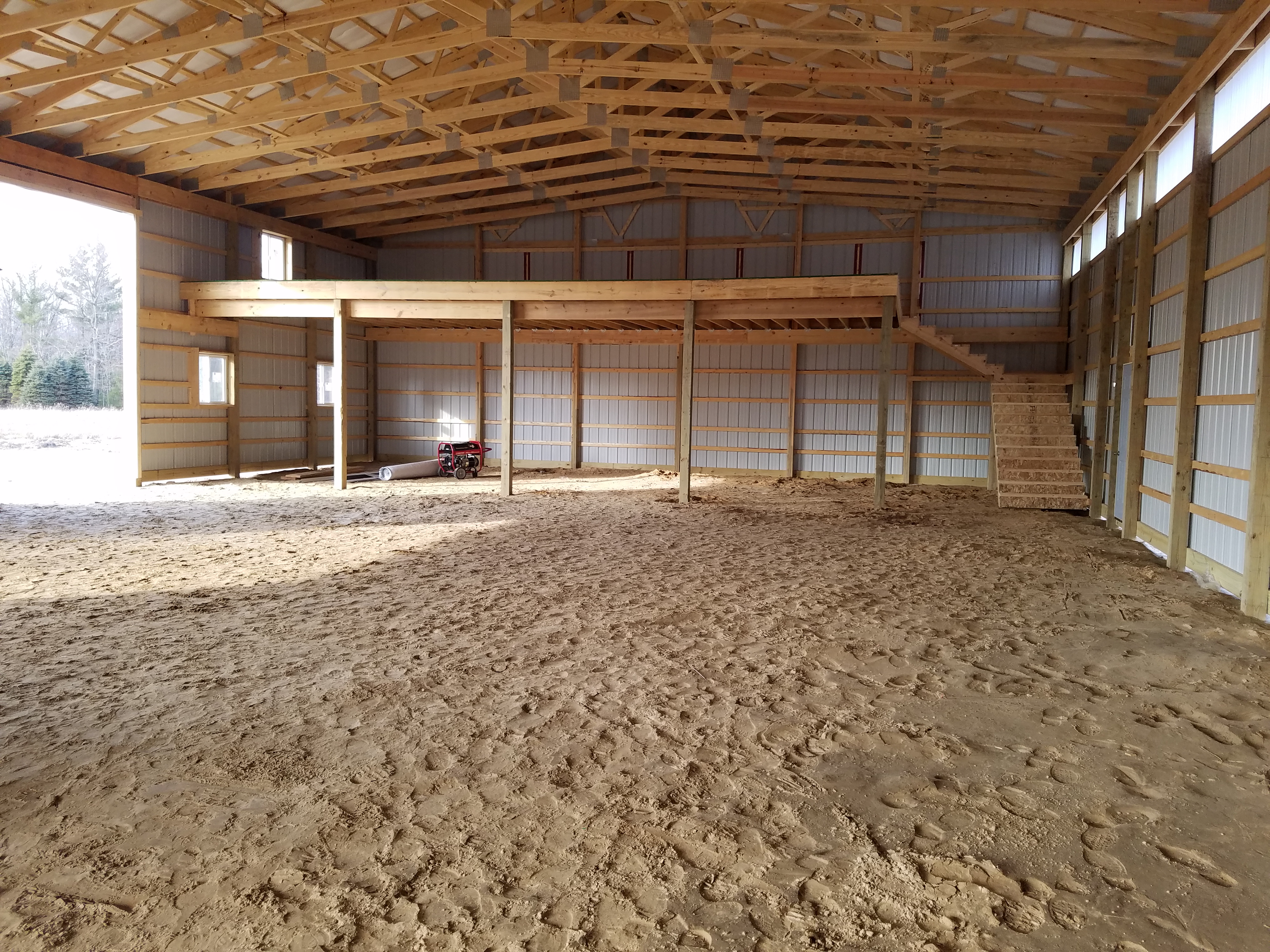 Pole Barn Storage Loft Ideas Minimalist Home Design Ideas