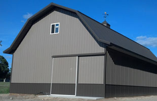 Horse Barn-36×48 with 8×25 Lean To - Image
