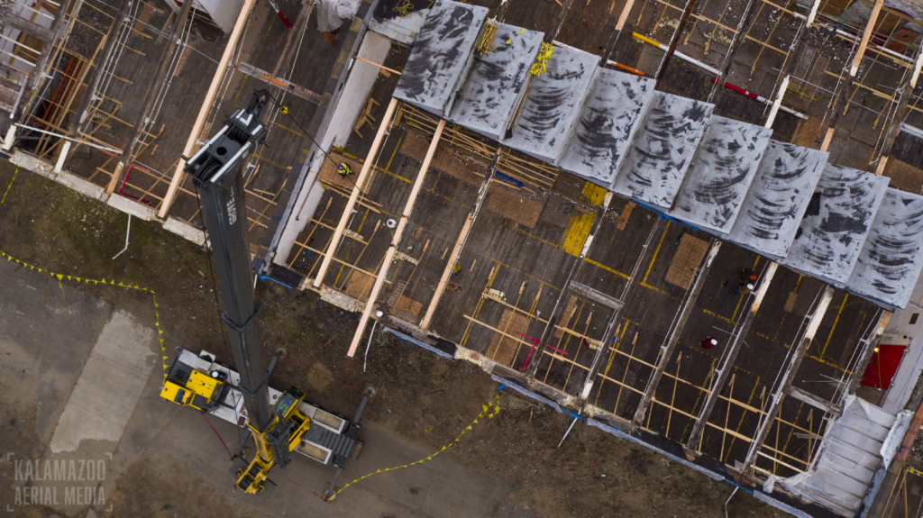 Vicksburg Paper Mill drone image