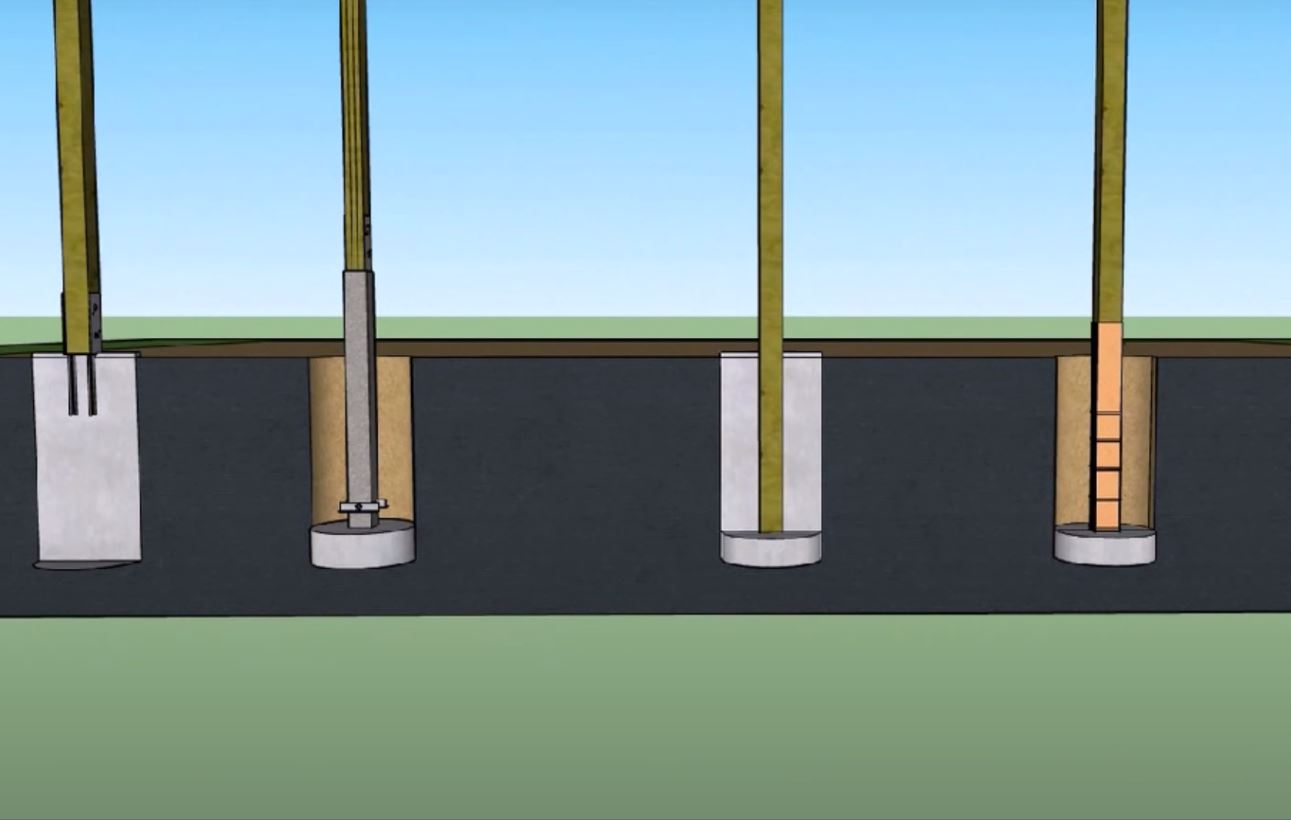 Pole Barn Foundation Options - Image