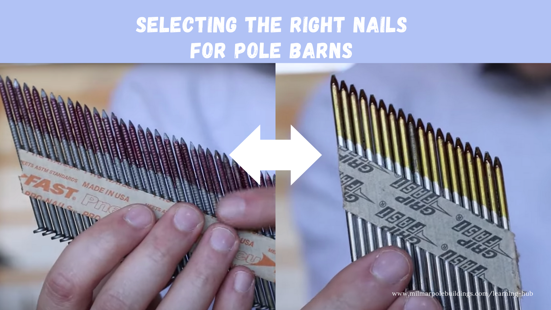 Smooth vs Ring Shank Nails: Choice for pole barns? - Image